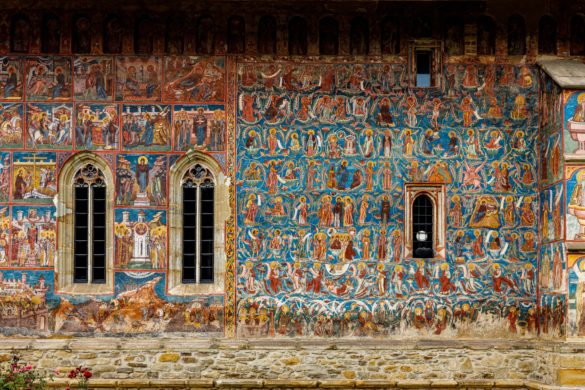 The,Orthodox,Monastery,Of,Sucevita,In,Romania